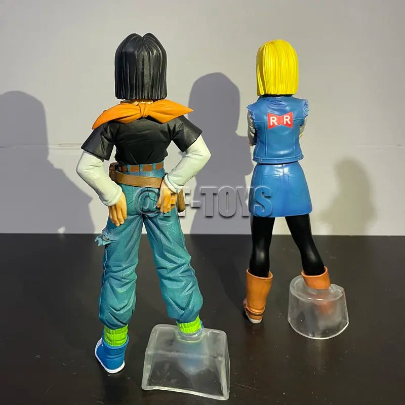 Dragon Ball Z Android 17 & 18 Collectible Figures 24cm - SHAKLABS STORE