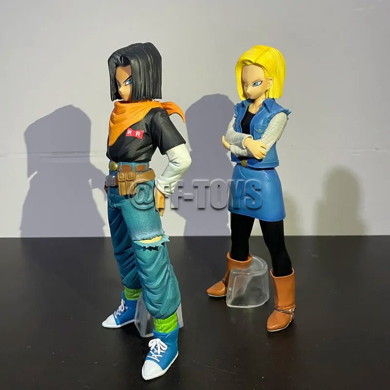 Dragon Ball Z Android 17 & 18 Collectible Figures 24cm - SHAKLABS STORE