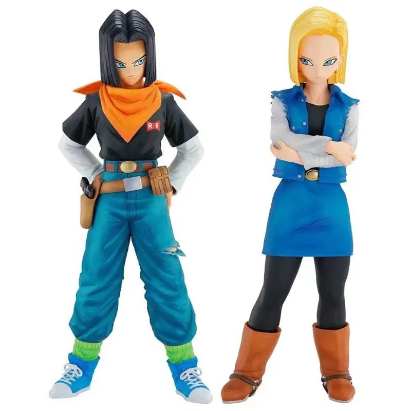 Dragon Ball Z Android 17 & 18 Collectible Figures 24cm - SHAKLABS STORE