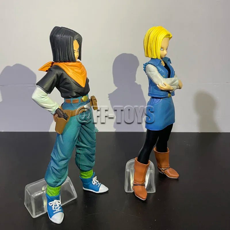 Dragon Ball Z Android 17 & 18 Collectible Figures 24cm - SHAKLABS STORE