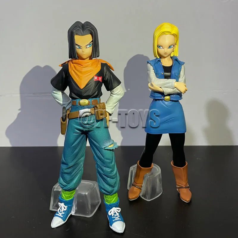 Dragon Ball Z Android 17 & 18 Collectible Figures 24cm - SHAKLABS STORE