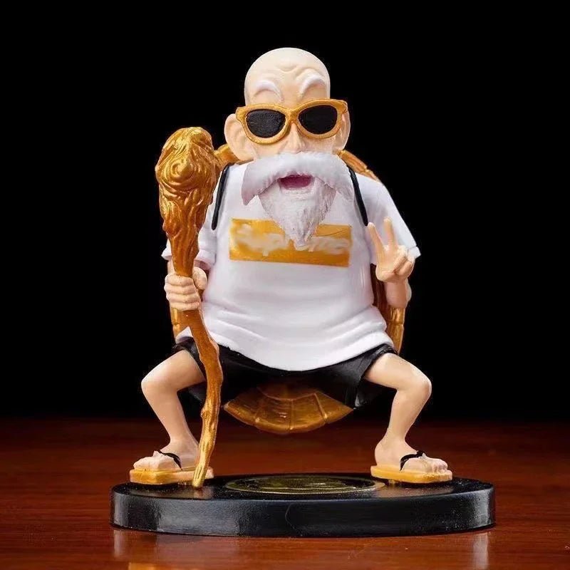 Dragon Ball Z Anime Figure Fashion Style Version Master Roshi Kame Sennin PVC Collection Decoration Action Figurine Toy Kid Gift - SHAKLABS STORE