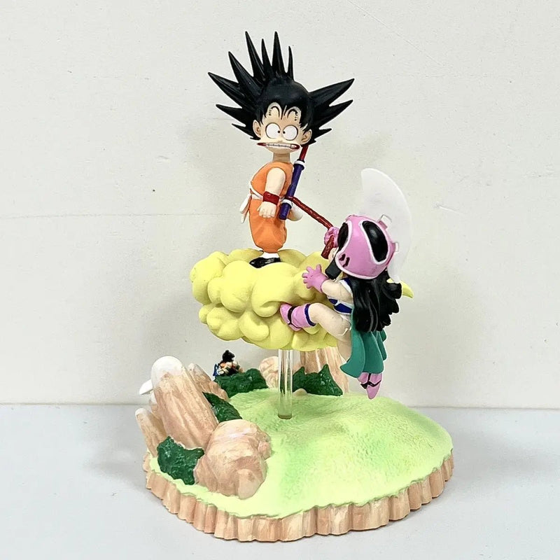 Dragon Ball Z Anime Figures Son Goku Chichi 9cm Action Figurine Gk Pvc Statue Cute Doll Collection Model Decoration Toys Gifts - SHAKLABS STORE