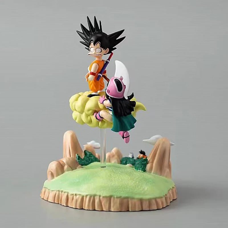 Dragon Ball Z Anime Figures Son Goku Chichi 9cm Action Figurine Gk Pvc Statue Cute Doll Collection Model Decoration Toys Gifts - SHAKLABS STORE