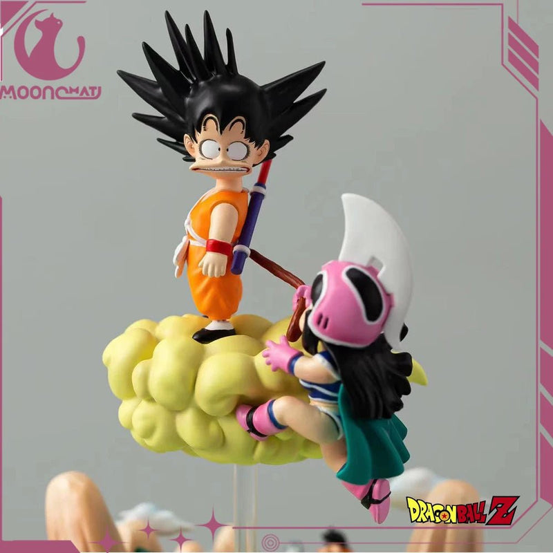 Dragon Ball Z Anime Figures Son Goku Chichi 9cm Action Figurine Gk Pvc Statue Cute Doll Collection Model Decoration Toys Gifts - SHAKLABS STORE