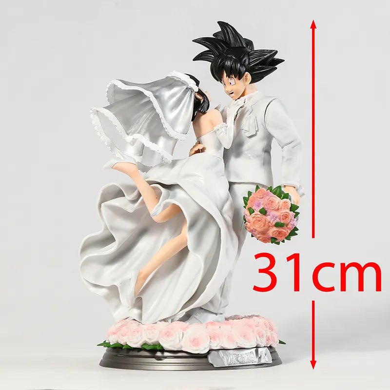 Dragon Ball Z Goku & Chichi Wedding Figure - 31cm - SHAKLABS STORE