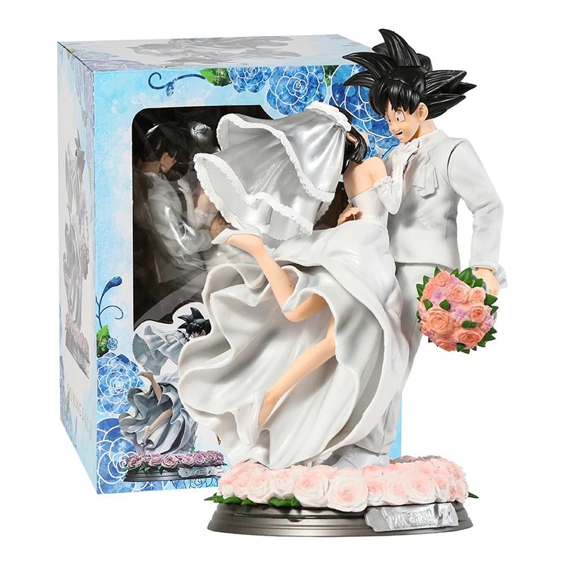 Dragon Ball Z Goku & Chichi Wedding Figure - 31cm - SHAKLABS STORE