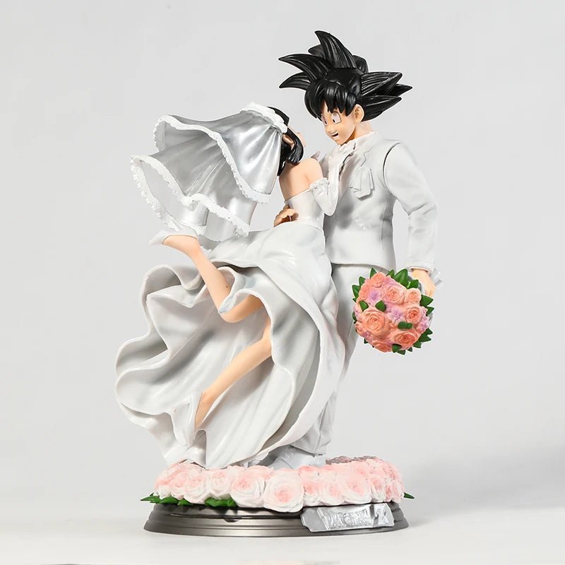 Dragon Ball Z Goku & Chichi Wedding Figure - 31cm - SHAKLABS STORE