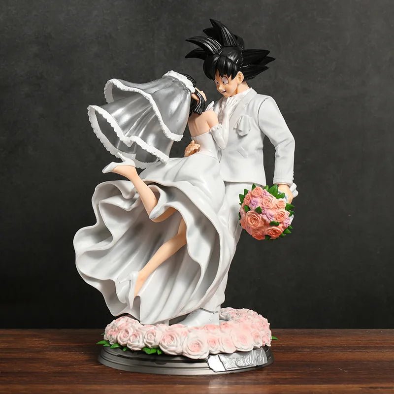 Dragon Ball Z Goku & Chichi Wedding Figure - 31cm - SHAKLABS STORE