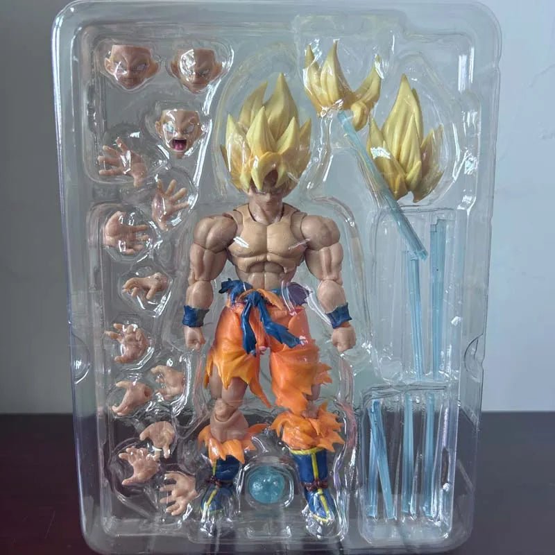 Dragon Ball Z Son Goku Figure SHF S.H.Figuarts Goku War Damage Super Saiya Anime Action Figures Model Toys Birthday Gift - SHAKLABS STORE