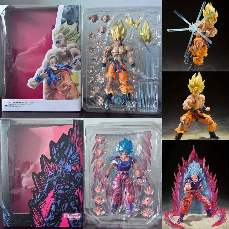 Dragon Ball Z Son Goku Figure SHF S.H.Figuarts Goku War Damage Super Saiya Anime Action Figures Model Toys Birthday Gift - SHAKLABS STORE