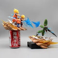 Dragon Ball Z Son Goku Gohan VS Cell Anime Figures Cell Kakarotto Super Saiyan Figurine Pvc Statue Model Doll Decora Toys Gifts - SHAKLABS STORE