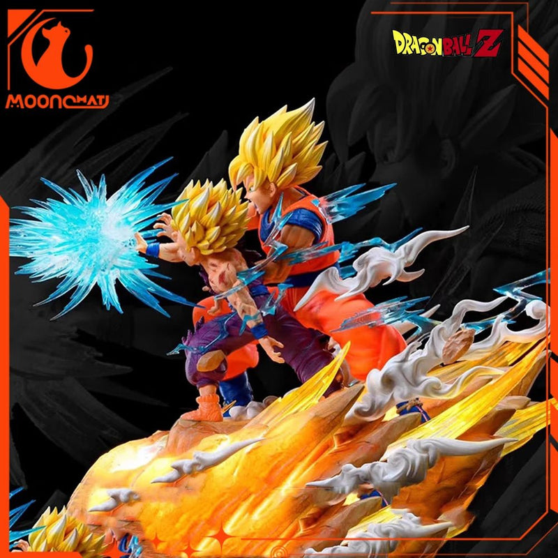 Dragon Ball Z Son Goku Gohan VS Cell Anime Figures Cell Kakarotto Super Saiyan Figurine Pvc Statue Model Doll Decora Toys Gifts - SHAKLABS STORE