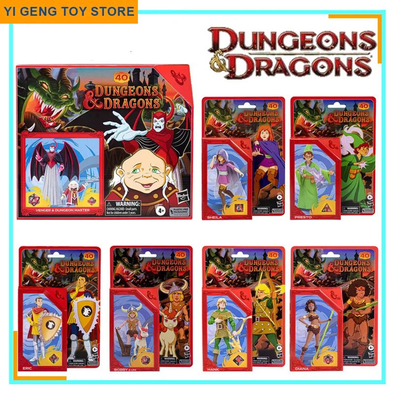 Dungeons & Dragons 6" Action Figures - Iconic Characters Collection - SHAKLABS STORE