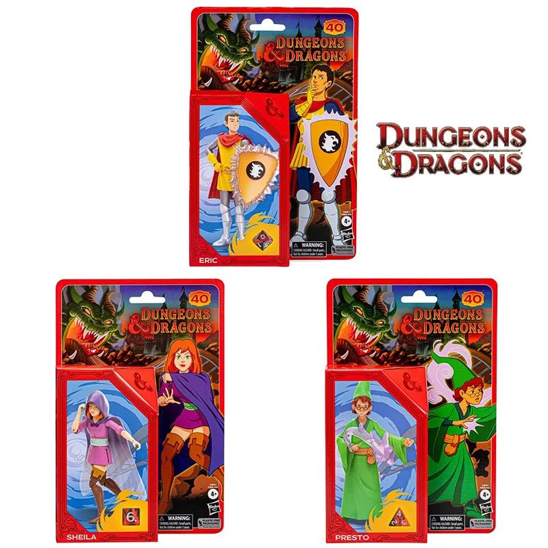 Dungeons & Dragons 6" Action Figures - Iconic Characters Collection - SHAKLABS STORE