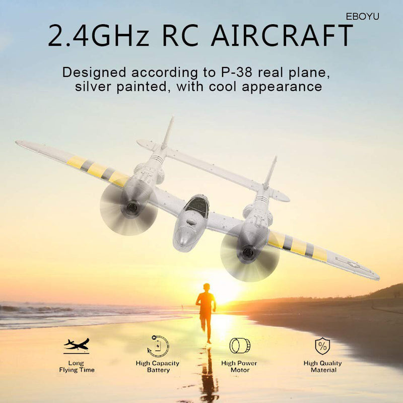 EBOYU FX - 816 P - 38 RC Airplane: The Perfect Gift for Any Plane Enthusiast - SHAKLABS STORE