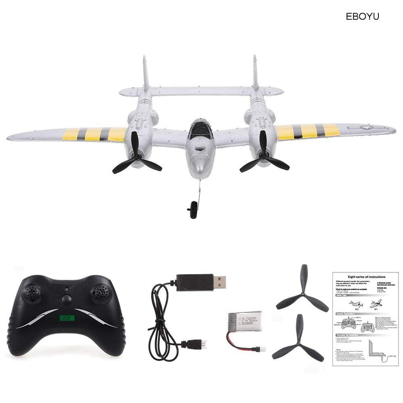 EBOYU FX - 816 P - 38 RC Airplane: The Perfect Gift for Any Plane Enthusiast - SHAKLABS STORE