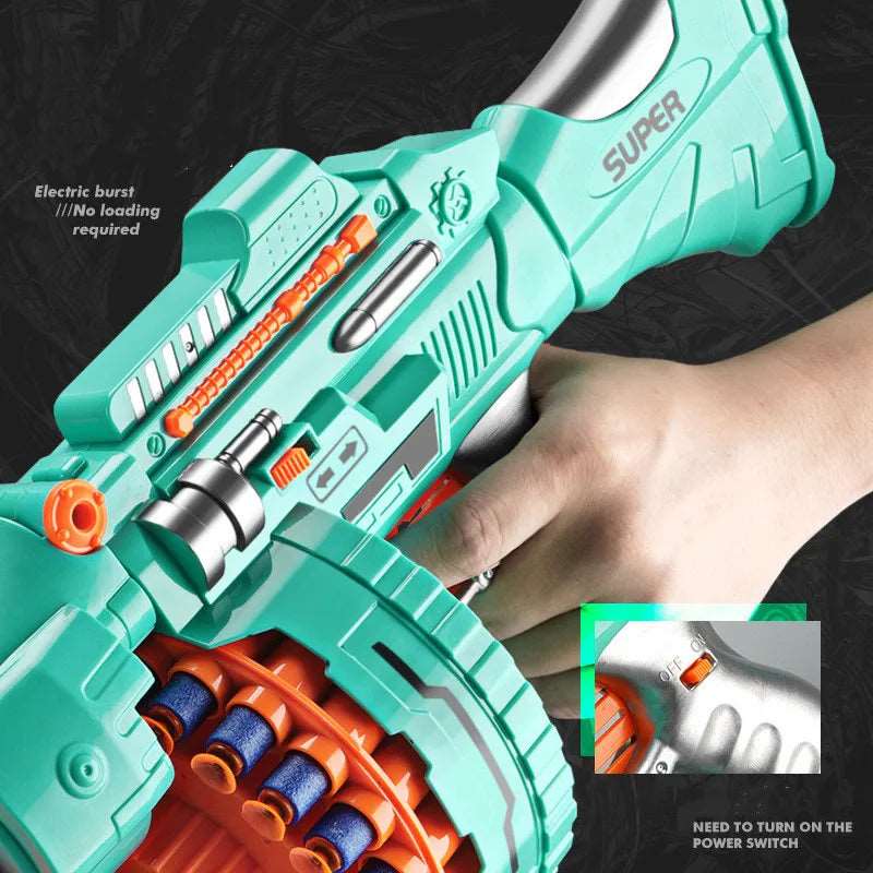 Electric Gatling Toy Gun for Kids - Continuous Shooting Fun - SHAKLABS STORE