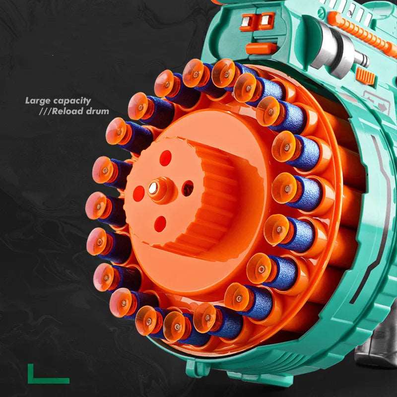 Electric Gatling Toy Gun for Kids - Continuous Shooting Fun - SHAKLABS STORE