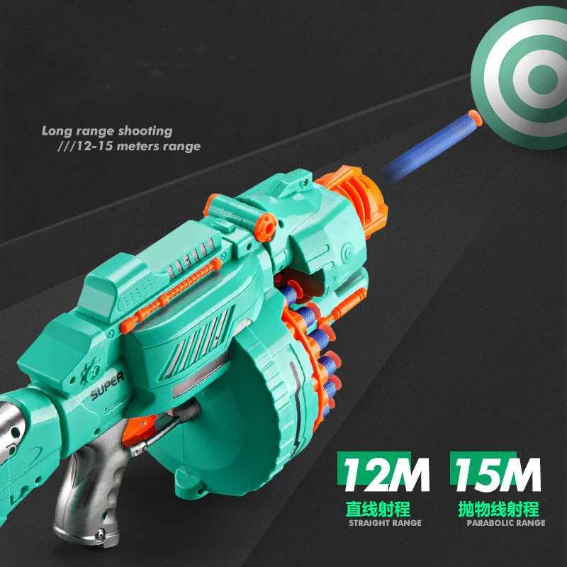 Electric Gatling Toy Gun for Kids - Continuous Shooting Fun - SHAKLABS STORE