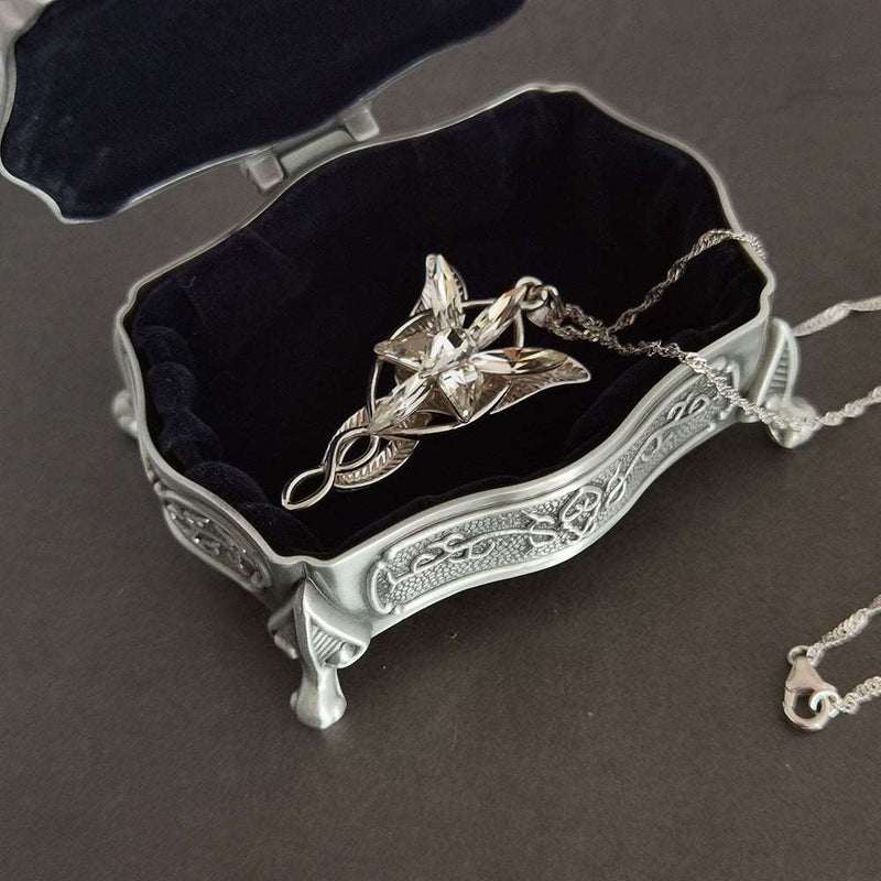 Elegant 925 Sterling Silver Arwen Necklace - Timeless Beauty - SHAKLABS STORE