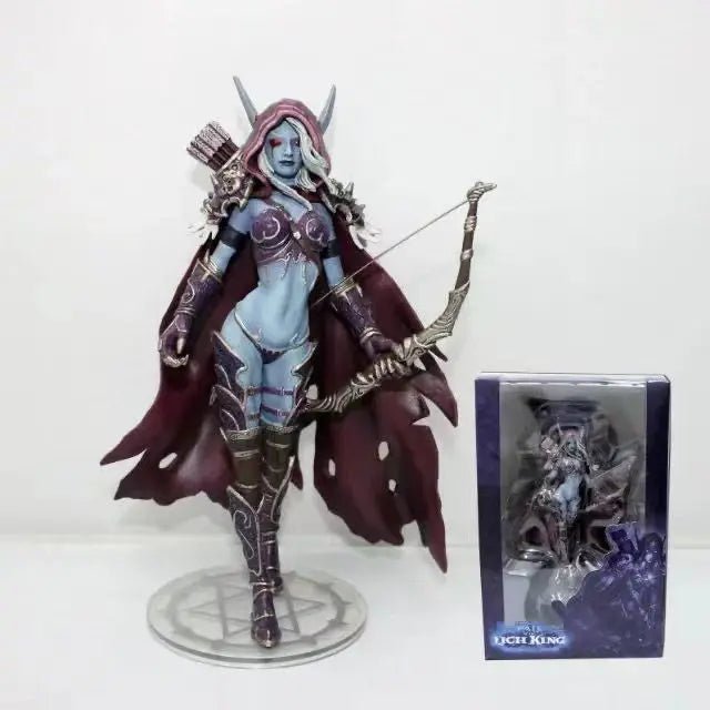 Fall of The Lich King Sylvanas Windrunner Figure Sylvan Archery Queen Arthas Menethil Action Figura World of Warcraft WOW Dota - SHAKLABS STORE