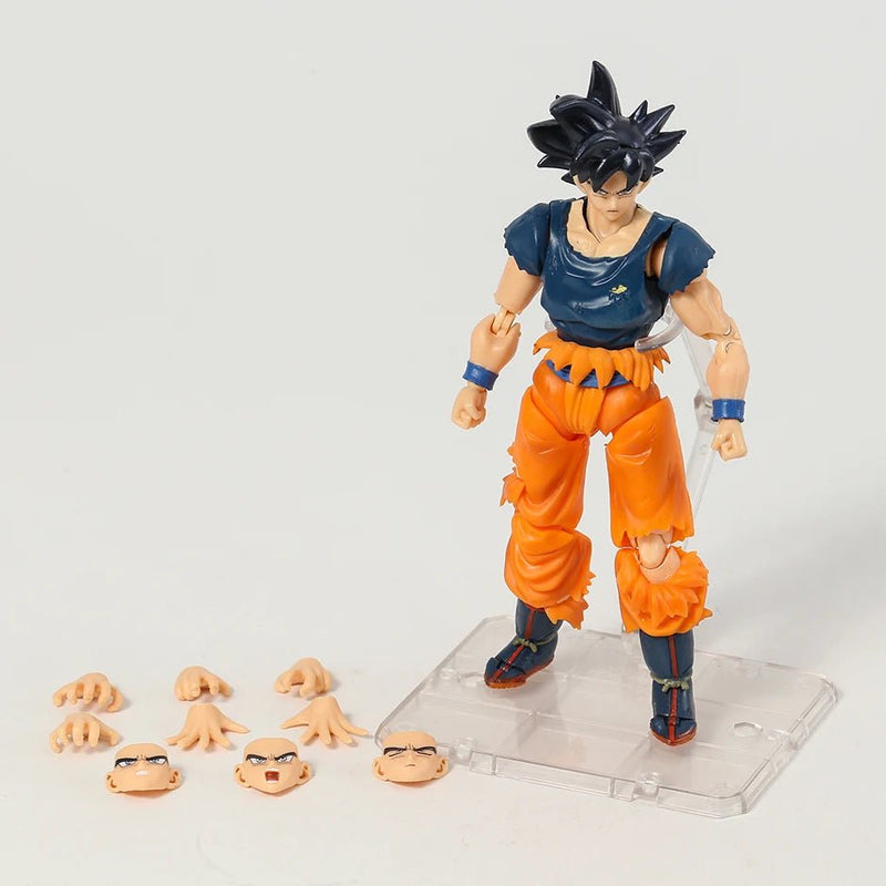 Figural SHF Dragonball Super Son Goku Ultra Instinct Sign PVC Action Figure Collection Toy Decorative Model Doll - SHAKLABS STORE