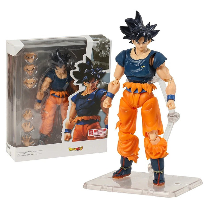 Figural SHF Dragonball Super Son Goku Ultra Instinct Sign PVC Action Figure Collection Toy Decorative Model Doll - SHAKLABS STORE