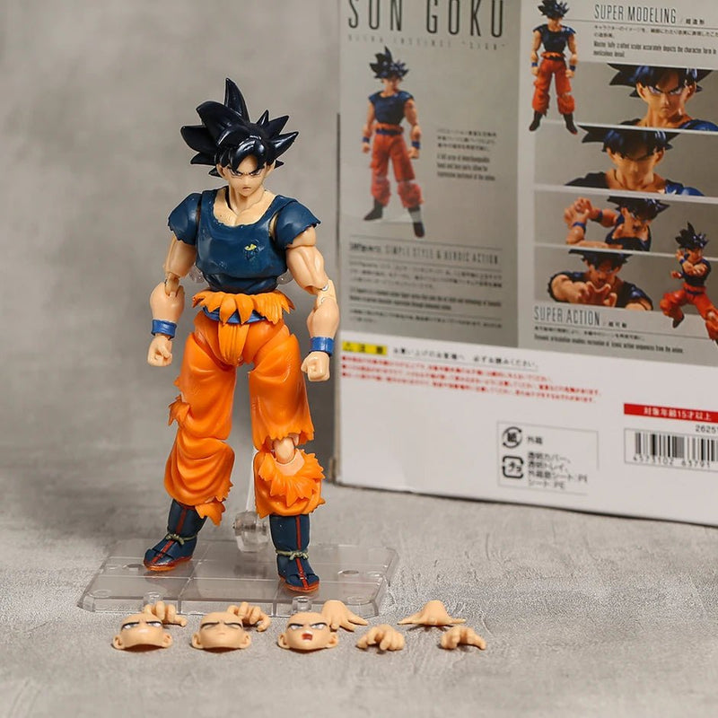 Figural SHF Dragonball Super Son Goku Ultra Instinct Sign PVC Action Figure Collection Toy Decorative Model Doll - SHAKLABS STORE