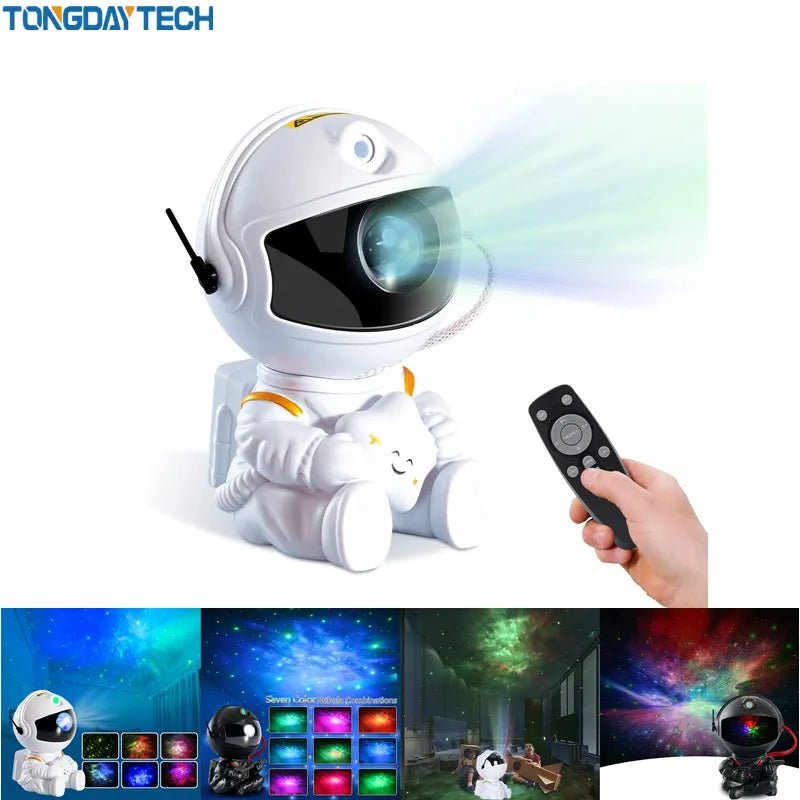 Galaxy Astronaut Star Projector - LED Night Light - SHAKLABS STORE