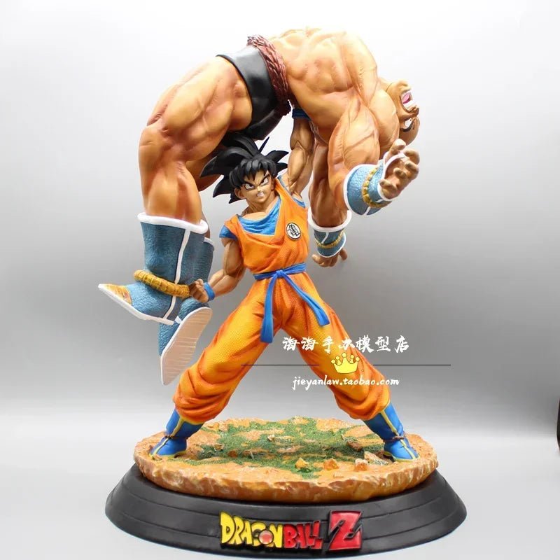 Goku Lifts Nappa Dragon Ball Figure 43cm Action Model - SHAKLABS STORE