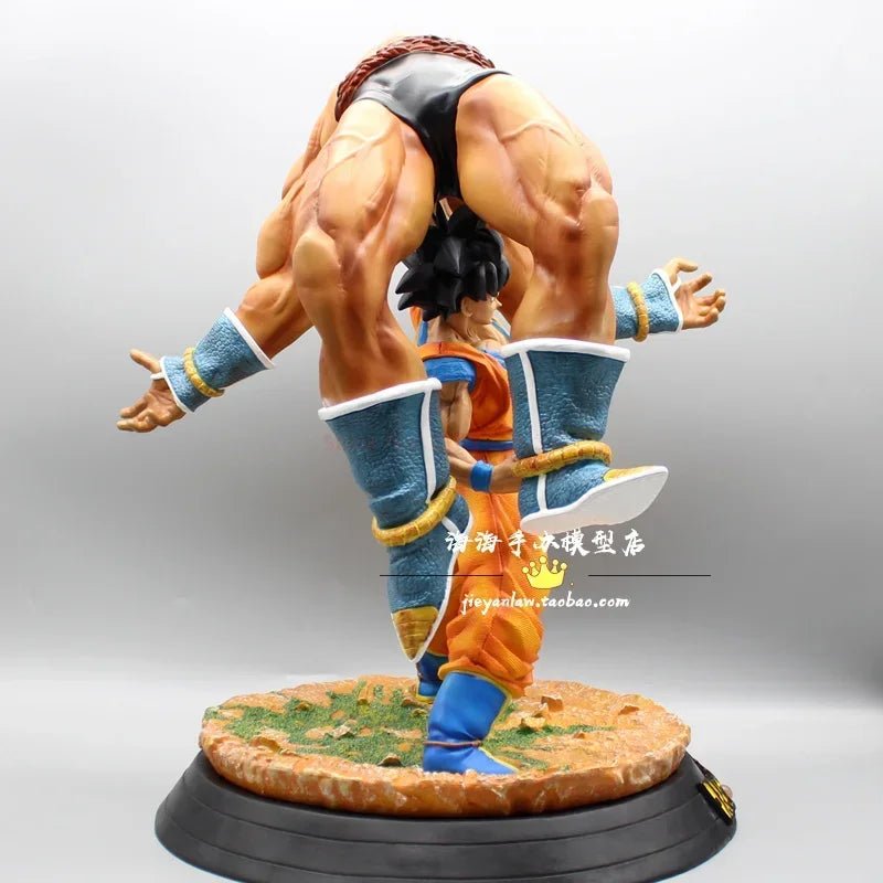 Goku Lifts Nappa Dragon Ball Figure 43cm Action Model - SHAKLABS STORE