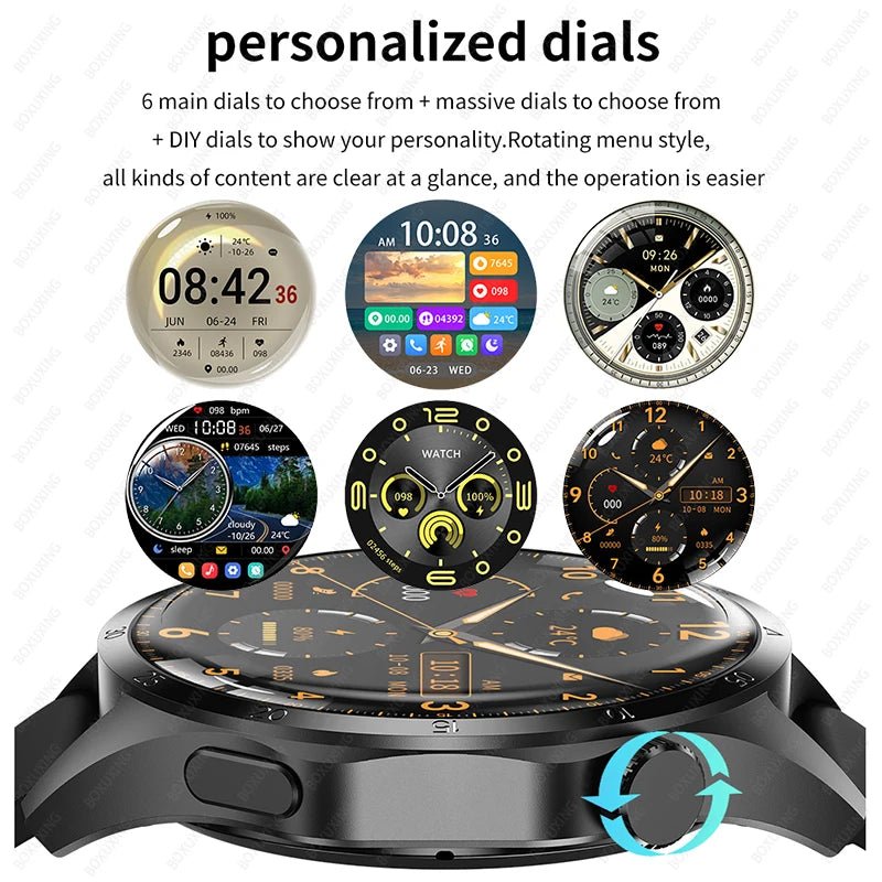 GT4 Pro Smartwatch - Top 2023 Model | Versatile, Waterproof, Multifunctional - SHAKLABS STORE