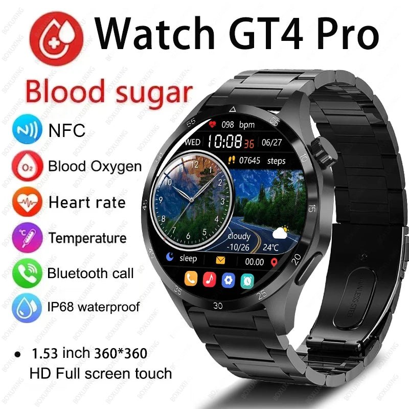 GT4 Pro Smartwatch - Top 2023 Model | Versatile, Waterproof, Multifunctional - SHAKLABS STORE