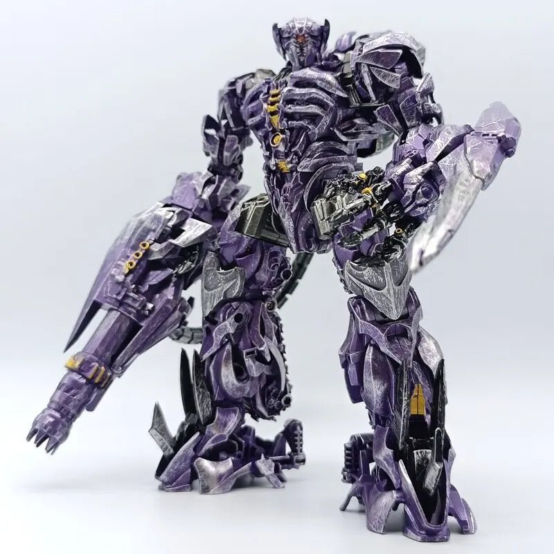 Highly detailed and articulated action figure of Shockwave from the Transformers movie. Perfect for fans of Transformers of all ages. - SHAKLABS STORE