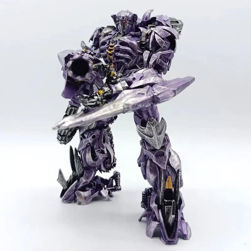 Highly detailed and articulated action figure of Shockwave from the Transformers movie. Perfect for fans of Transformers of all ages. - SHAKLABS STORE