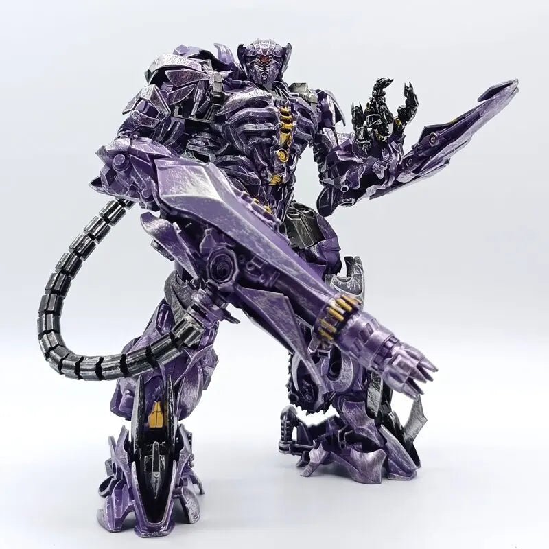 Highly detailed and articulated action figure of Shockwave from the Transformers movie. Perfect for fans of Transformers of all ages. - SHAKLABS STORE