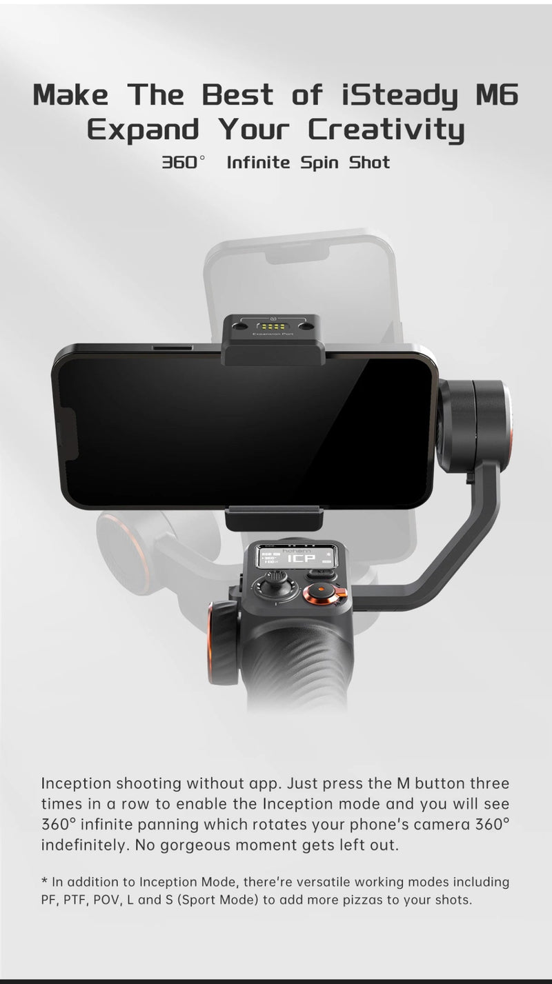 Hohem iSteady M6 iSteady X2: The Smartphone Gimbal That Takes Your Shots to the Next Level - SHAKLABS STORE