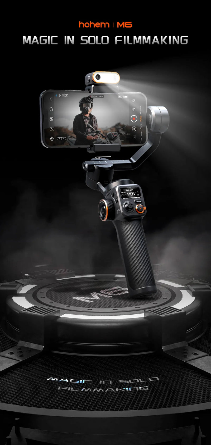 Hohem iSteady M6 iSteady X2: The Smartphone Gimbal That Takes Your Shots to the Next Level - SHAKLABS STORE