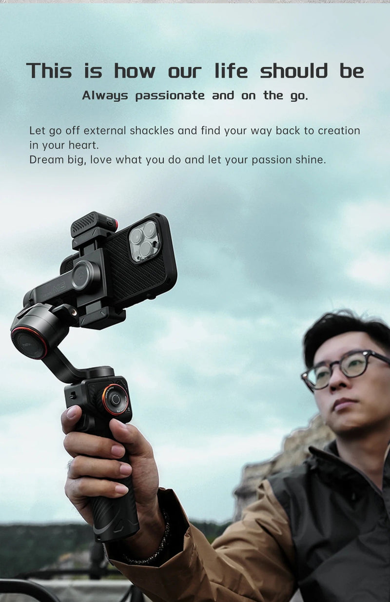 Hohem iSteady M6 iSteady X2: The Smartphone Gimbal That Takes Your Shots to the Next Level - SHAKLABS STORE