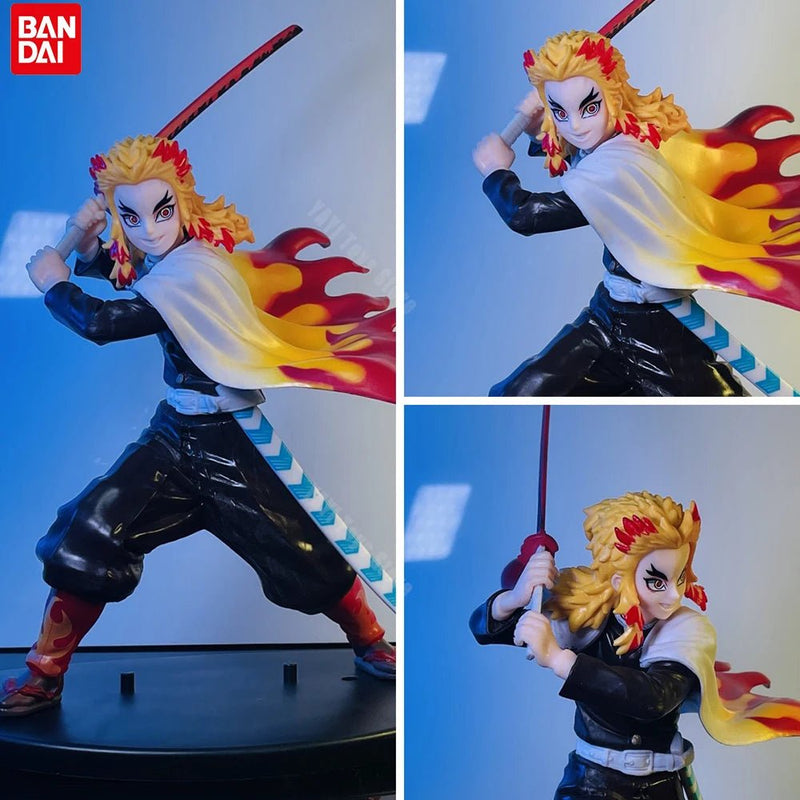 Hot Demon Slayer Anime Figure Tanjirou Agatsuma Zenitsu Kyoujurou Anime Model Action Figure PVC collection Toy for Kids Gift - SHAKLABS STORE