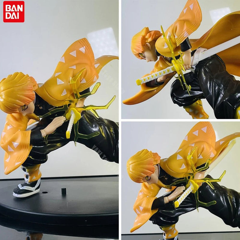 Hot Demon Slayer Anime Figure Tanjirou Agatsuma Zenitsu Kyoujurou Anime Model Action Figure PVC collection Toy for Kids Gift - SHAKLABS STORE