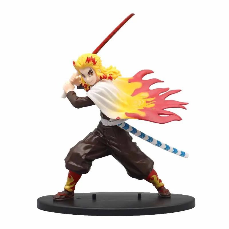 Hot Demon Slayer Anime Figure Tanjirou Agatsuma Zenitsu Kyoujurou Anime Model Action Figure PVC collection Toy for Kids Gift - SHAKLABS STORE