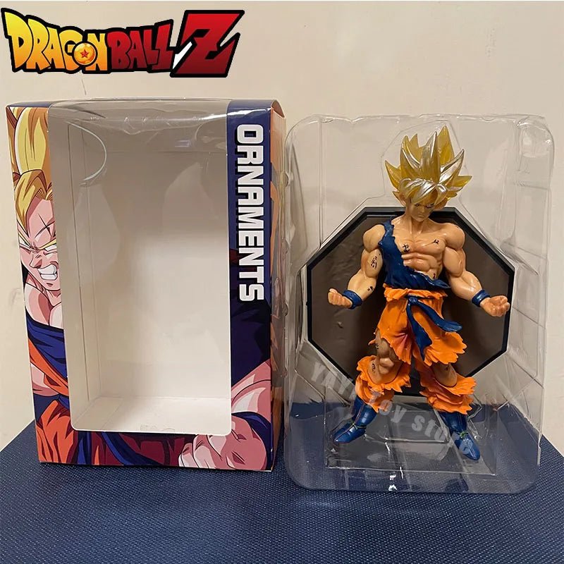 Hot Dragon Ball Son Goku Super Saiyan Anime Figure 16cm Goku DBZ Action Figure Model Gifts Collectible Figurines for Kids - SHAKLABS STORE