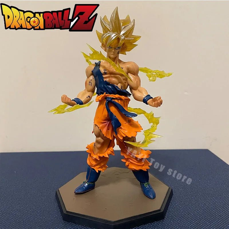 Hot Dragon Ball Son Goku Super Saiyan Anime Figure 16cm Goku DBZ Action Figure Model Gifts Collectible Figurines for Kids - SHAKLABS STORE