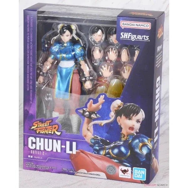 In Stock Bandai Shf Street Fighter Ryu Guile Chun Li Ourfit2 Anime Action Figure Doll Collection Model Toy Kid Birthday Gifts - SHAKLABS STORE