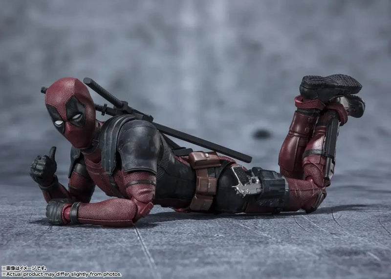 In Stock Bandai S.H.Figuarts Marvel Shf Deadpool 2 Deadpool Action Figure Collectible Toy Gift - SHAKLABS STORE