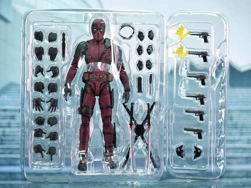 In Stock Bandai S.H.Figuarts Marvel Shf Deadpool 2 Deadpool Action Figure Collectible Toy Gift - SHAKLABS STORE