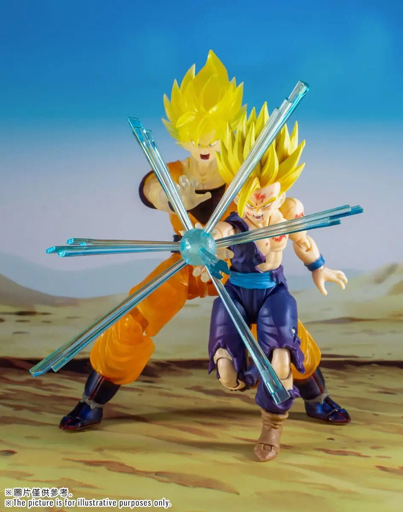 In Stock Dragon Ball Demoniacal Fit DF SHF Father and Son Set Goku Gohan Action Figure Toy Model Gift - SHAKLABS STORE