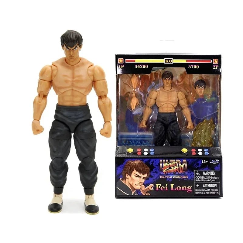 In Stock JADA M. Bison Action Figurine Ultra Street Fighter II: The Final Challengers 1/12 Ken Dhalsim Anime Figure Model Toys - SHAKLABS STORE